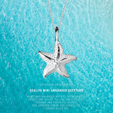 Sealife Mini Seestern Anhänger aus Silber