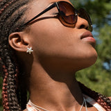 Sealife Seestern Ohrstecker aus Silber