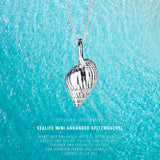 Sealife mini Spitzmuschel Anhänger aus Silber