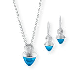 Maritimes Muschel-Schmuckset aus der Kollektion Seadrops