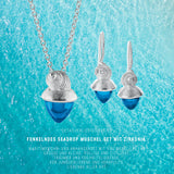 Maritimes Muschel-Schmuckset aus der Kollektion Seadrops