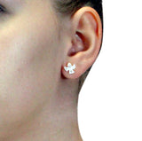 Schutzengel kleine Engelchen Ohrstecker aus Silber