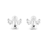 Schutzengel kleine Engelchen Ohrstecker aus Silber