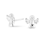 Schutzengel kleine Engelchen Ohrstecker aus Silber