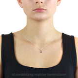 Sealife Mini Rettungsring Anhänger aus Silber mit Brandlack