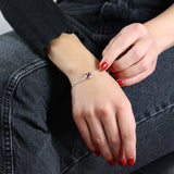 Sealife Armband mit Rettungsring aus Silber Brandlack und Federring