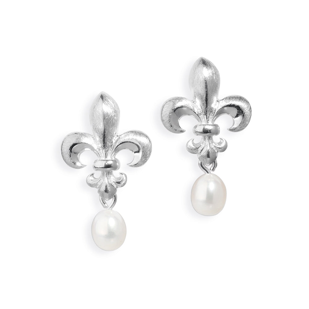 Lilien-Ohrringe Aus 925 Sterling Silber – Hypoallergen, 0,46x0,36 Zoll, Mit Geschenkbox