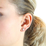 Sealife mini Seestern Ohrstecker aus Silber