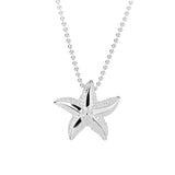 Sealife mittlerer Seestern Anhänger aus Silber