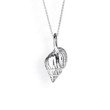 Sealife mini Spitzmuschel Anhänger aus Silber