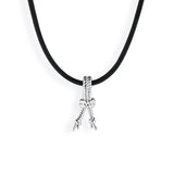 Seaside Knoten Anhänger in Tauoptik aus Silber