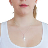 Möwe großer Anhänger aus Silber