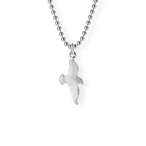 Möwe kleiner Anhänger aus Silber