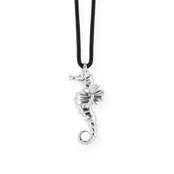 Seepferdchen Anhänger aus Silber