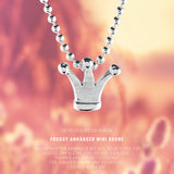 Froggy Mini Kronen Anhänger aus Silber