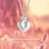Crown of my Heart kleiner Herz Anhänger aus Silber