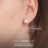 Seaside Knoten Ohrstecker in Tauoptik aus Silber