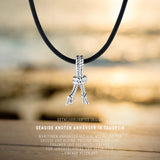 Seaside Knoten Anhänger in Tauoptik aus Silber