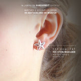Sealife Seestern Ohrstecker aus Silber