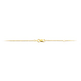 Feine facettierte Kugelkette 1,2 mm aus Silber goldplattiert in der Länge 45 cm Zwischenöse bei 42 cm mit Karabiner