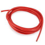 Schlichtes Lederband rot
