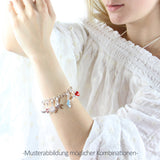 Großes Anker Armband aus Silber mit Karabiner in der Länge 20 cm
