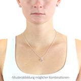 Delfin Mini Anhänger aus Silber