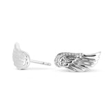 Fly with Me Flügel Ohrstecker aus Silber