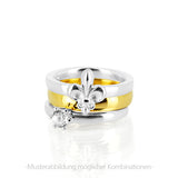 F´lys Lilien Ring aus Silber