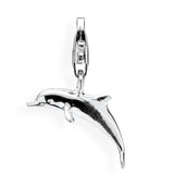 Animal Charm Delfin aus Silber mit Karabiner