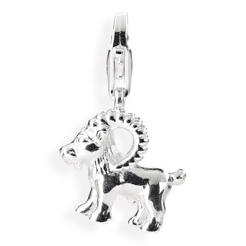 Sternzeichen Charm Steinbock aus Silber