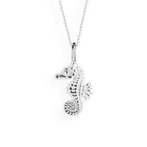 Sealife mini Seepferdchen Anhänger aus Silber
