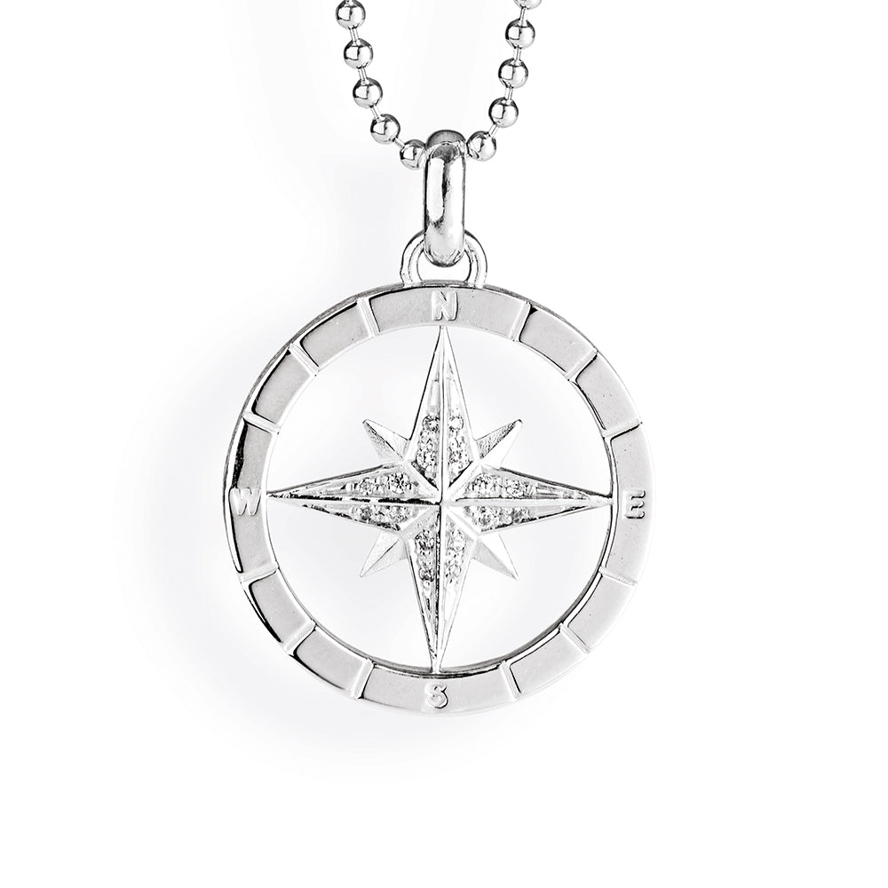 Windrose Gro er Anh nger Aus Silber Rhodiniert Mit Zirkoniapav e windrose-gro-er-anh-nger-aus-silber-rhodiniert-mit-zirkoniapav-e