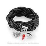 Nature Charm Chili aus Silber mit Brandlack und Karabiner