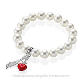 Fly with Me Charm Flügel aus Silber und Karabiner