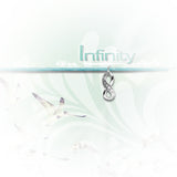 Wunschband Herzenswünsche Infinity mit versilbertem Unendlichkeitszeichen